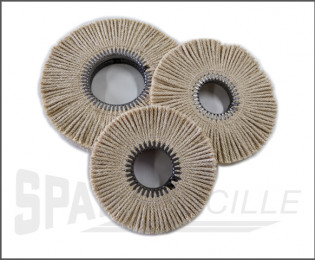Disque sisal / coton cousu pour polissage 150x32x20 mm - Achat